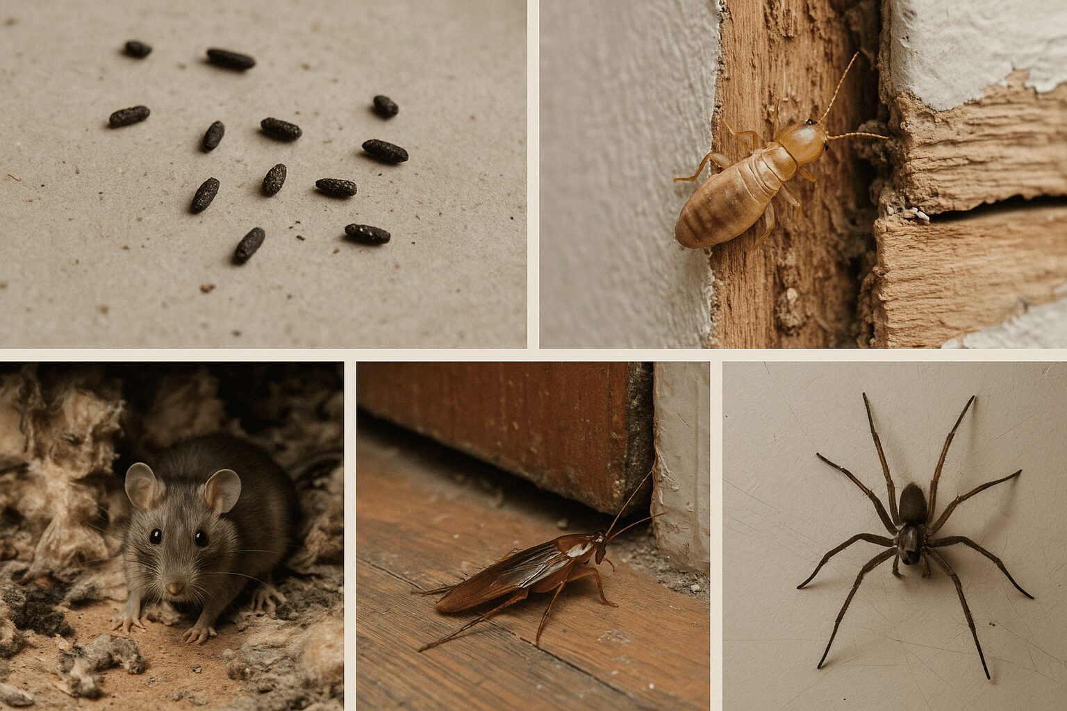Top 5 Signs You Have a Pest Problem at Home
