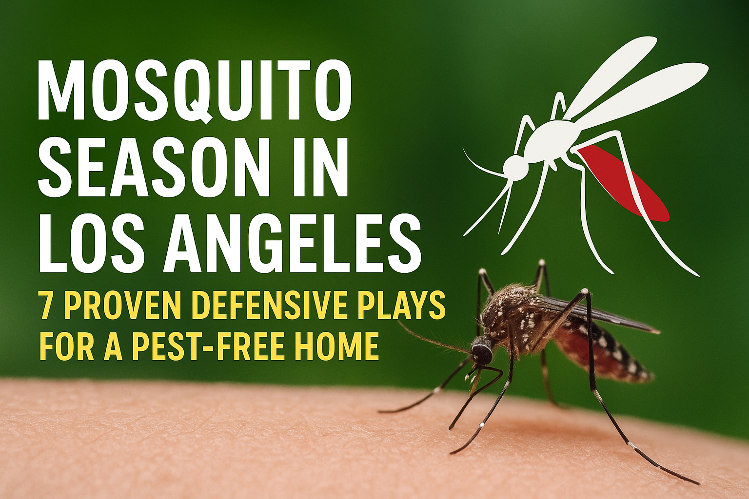 mosquito season in Los Angeles