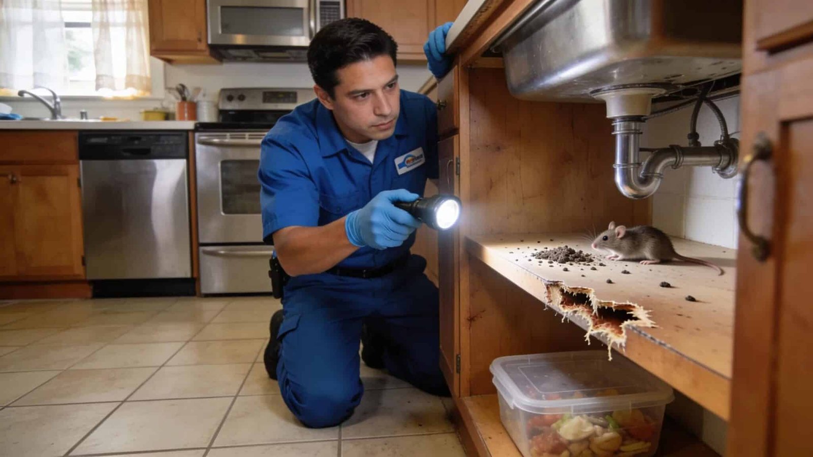 Humane traps and natural repellents used in eco-friendly rodent control