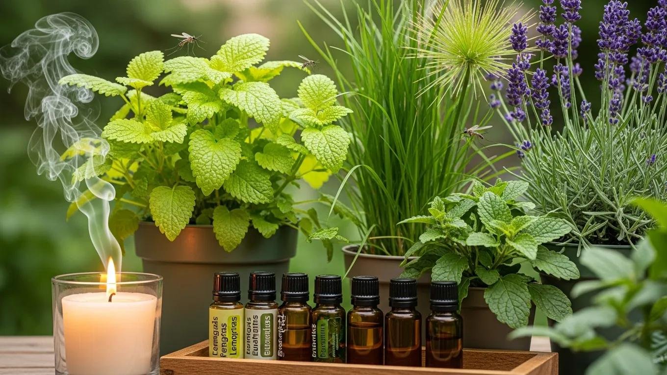 Eco-friendly mosquito control: repellent plants, essential oils, and natural deterrents for Southern California properties.