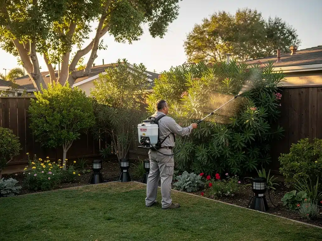 How Professional Outdoor Mosquito Treatment Works